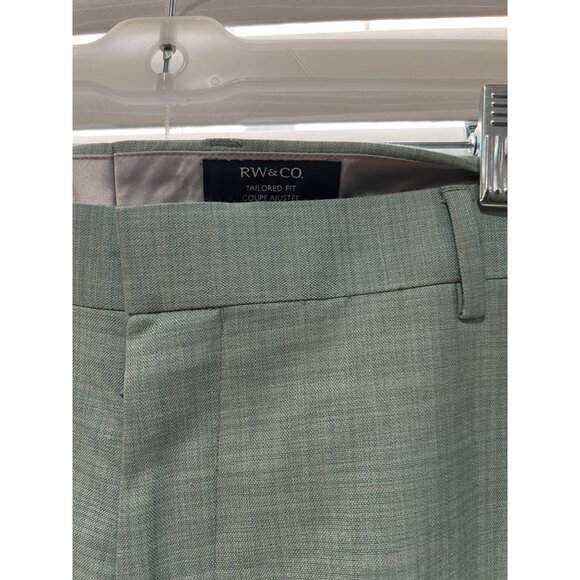 RW&Co Green‎ Mens Slacks - Size 40x32 - Picture 2 of 5